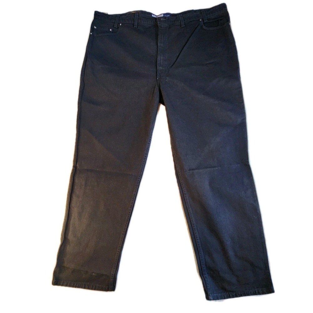 LEVI'S 540 Orange Tab Relaxed Fit Mens 54 x 32 Black Denim Jeans NEW 90s Vintage